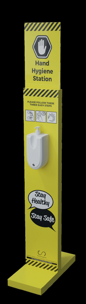Pedestal Hand Sanitiser Dispenser Station